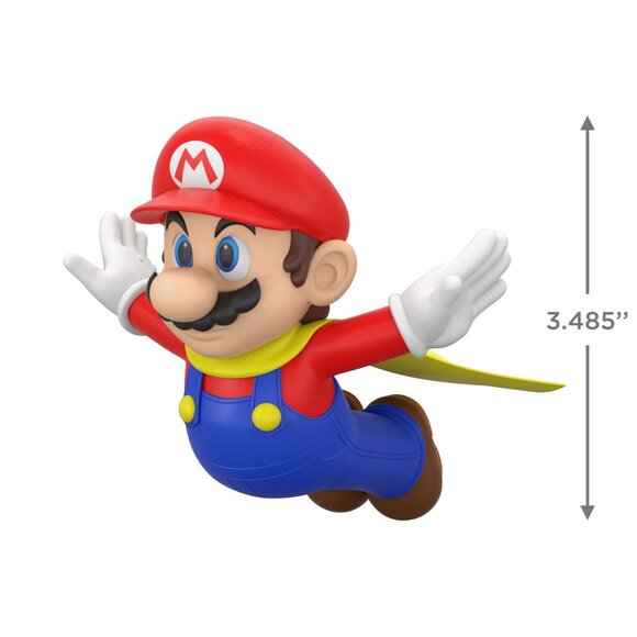 New! Super Mario World Hallmark Keepsake Christmas Ornament 2021 Nintendo Game - Picture 3 of 5